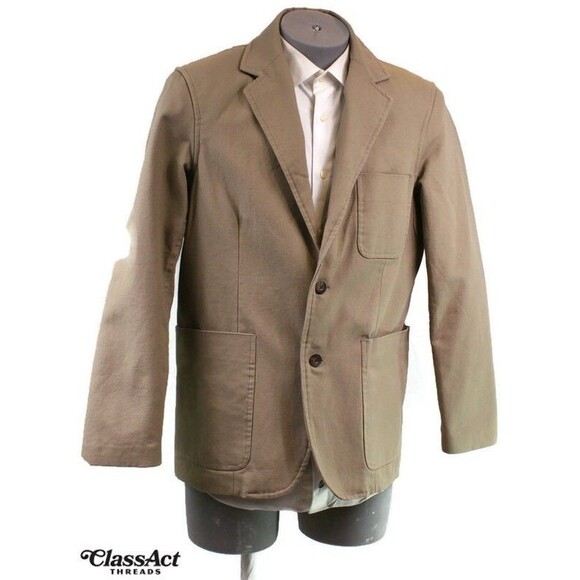 Duluth Other - DULUTH TRADING Mens Blazer Sport Coat Casual Jacket Canvas 42R
